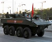 Russia testing Bumerang armored personnel carrier