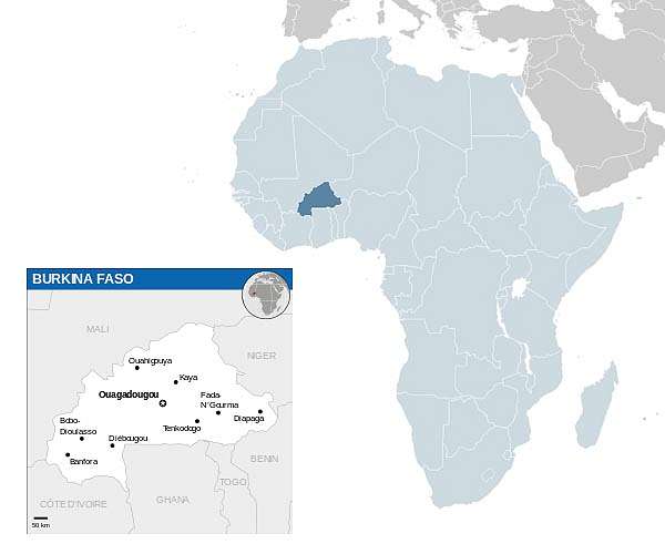 Five killed in 'terrorist' attack in in Burkina Faso