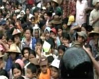 Myanmar moving cyclone survivors into camps: monks
