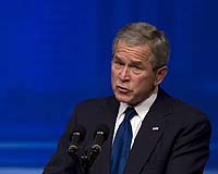 Analysis: Bush tries to 'sell' democracy