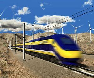 Calif. bullet train project under review