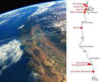 Study identifies California cliffs at risk of collapse