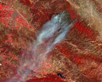 Satellite Imagery Shows Forest Fire Devastation
