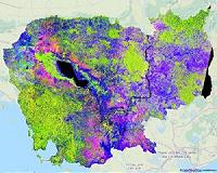 Sentinel-1 sees rice paddy drop in the Mekong Delta