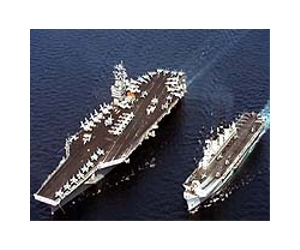 US aircraft carrier 'spotted' in Iran wargames zone