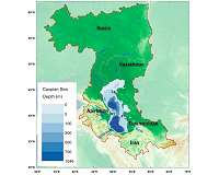 Caspian Sea evaporating as temperatures rise