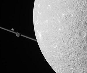 Portraits of Saturn Moons Captured by Cassini