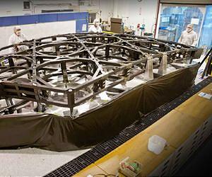 NASA's Webb Telescope Flight Backplane Section Completed