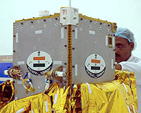 Indian Tricolour Reaches Lunar Surface
