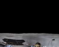 Chang'e-4 probe takes panoramic photos on moon's far side