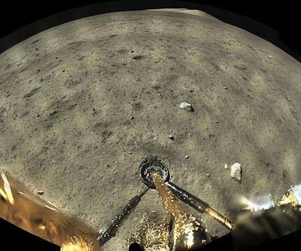 Rice seeds carried to the moon and back sprout