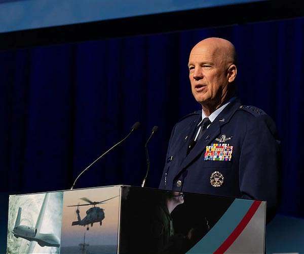 In Australia, Raymond highlights importance of space, need for allies