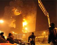 China blames safety violations as plant blast toll rises