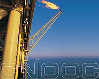 CNOOC revenue off nearly 40 percent
