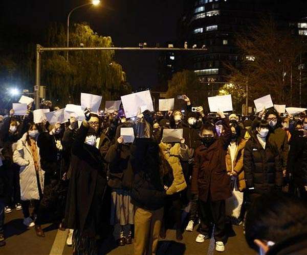 Dozens of Covid protesters still behind bars in China: HRW