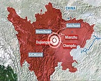 Breakdown of casualties in China quake
