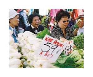 In China, soaring food prices mean leaner diets