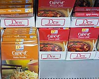 Chinese and Vietnam foodstuffs recalled