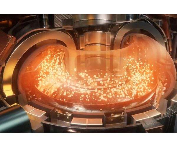 Physics informed AI forecasts safer tokamak rampdowns for future fusion plants
