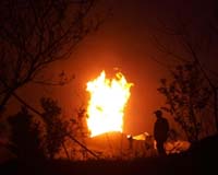 Injuries reported at natural gas well fire in India
