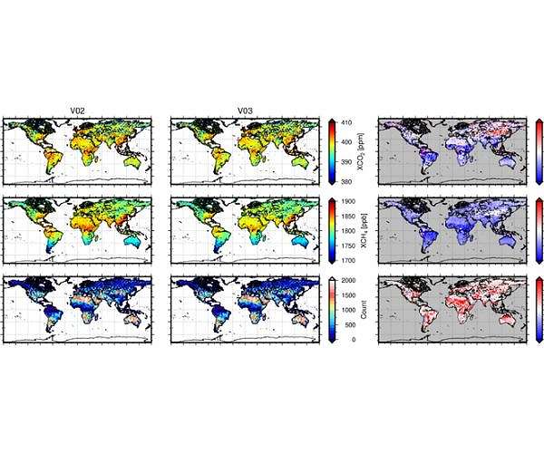 First atmospheric data collected by Japans new GOSAT GW satellite