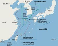 Kerry warns China against new air defence zone