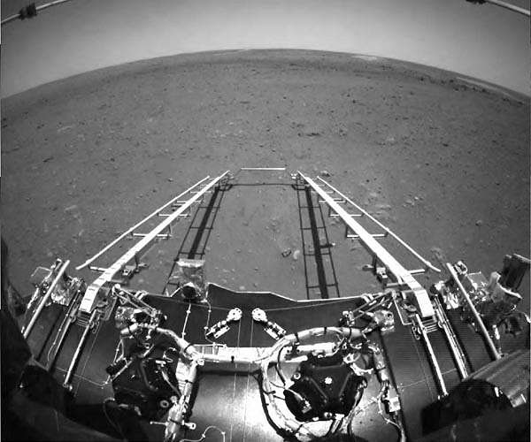 On its first try, China's Zhurong rover hit a Mars milestone