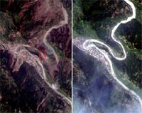 China targets 'quake lake' as flood fears grow