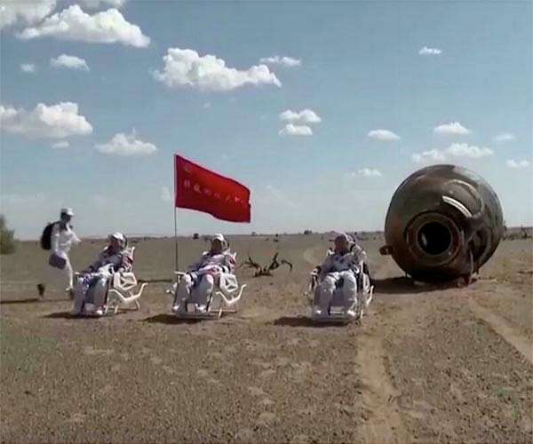 Shenzhou XVII astronauts safely back from Tiangong space station