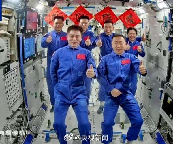 Three-person crew enters China's Tiangong space station