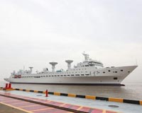 China commissions space tracking ship as new station readied