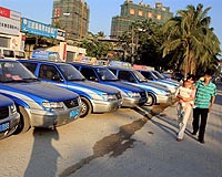 China's third taxi strike powers on: state media