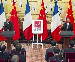 China, France to jointly target nuclear power markets