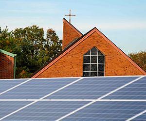 Church of the Resurrection Benefits from Solar Energy