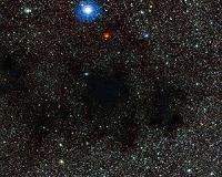 A cosmic sackful of black coal