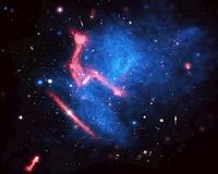 A violent, complex scene of colliding galaxy clusters