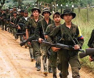 Clashes kill 7 guerrillas in southwest Colombia