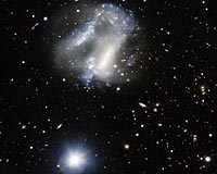 A Curious Pair Of Galaxies