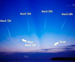 Comet PANSTARRS Rises to the Occasion Mid-March