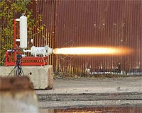 Copenhagen Suborbitals Tests Hybrid Rocket