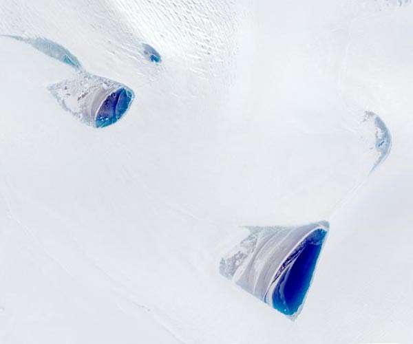 Earth from Space: Melt ponds in West Greenland