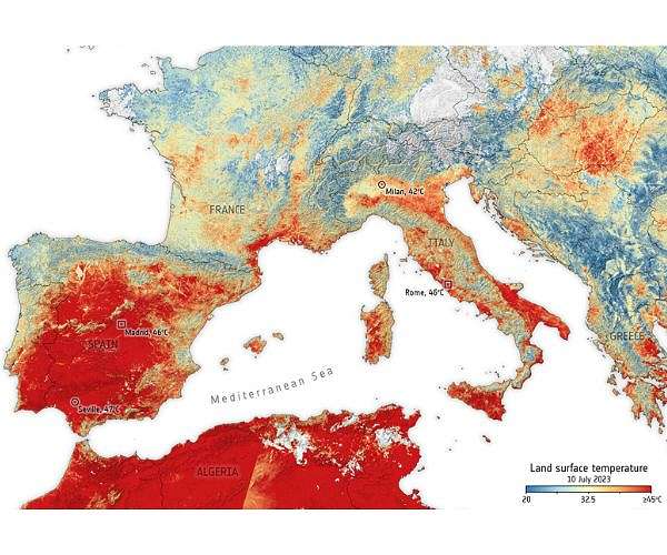 Finland beats May heatwave record; In Spain, 2023 follows 2022 for record heat