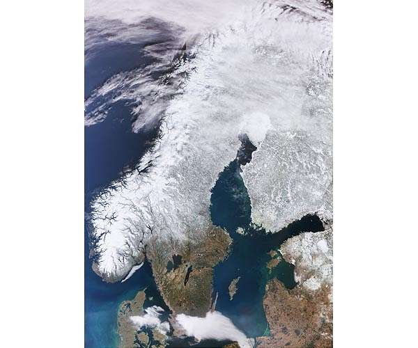 Sweden sees coldest weather in 25 years