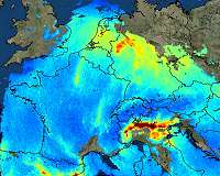 UK-built satellite shines first light on air pollution