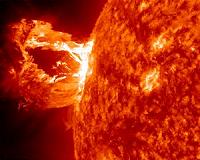 Astronomers spot coronal mass ejection on distant star
