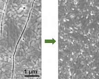 Cracks in perovskite films for solar cells easily healed, study finds