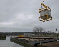 Massive tank for SLS Advanced Booster moves to Mississippi for tests
