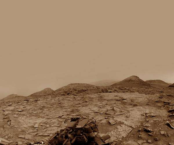 Balmy Days on Mars - Sol 3496