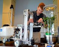 University Students Developing Robotic Gardening Technology