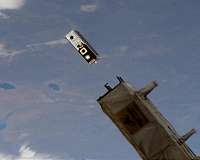 Miniature telescope demonstration focuses on sharpening view of distant objects in space